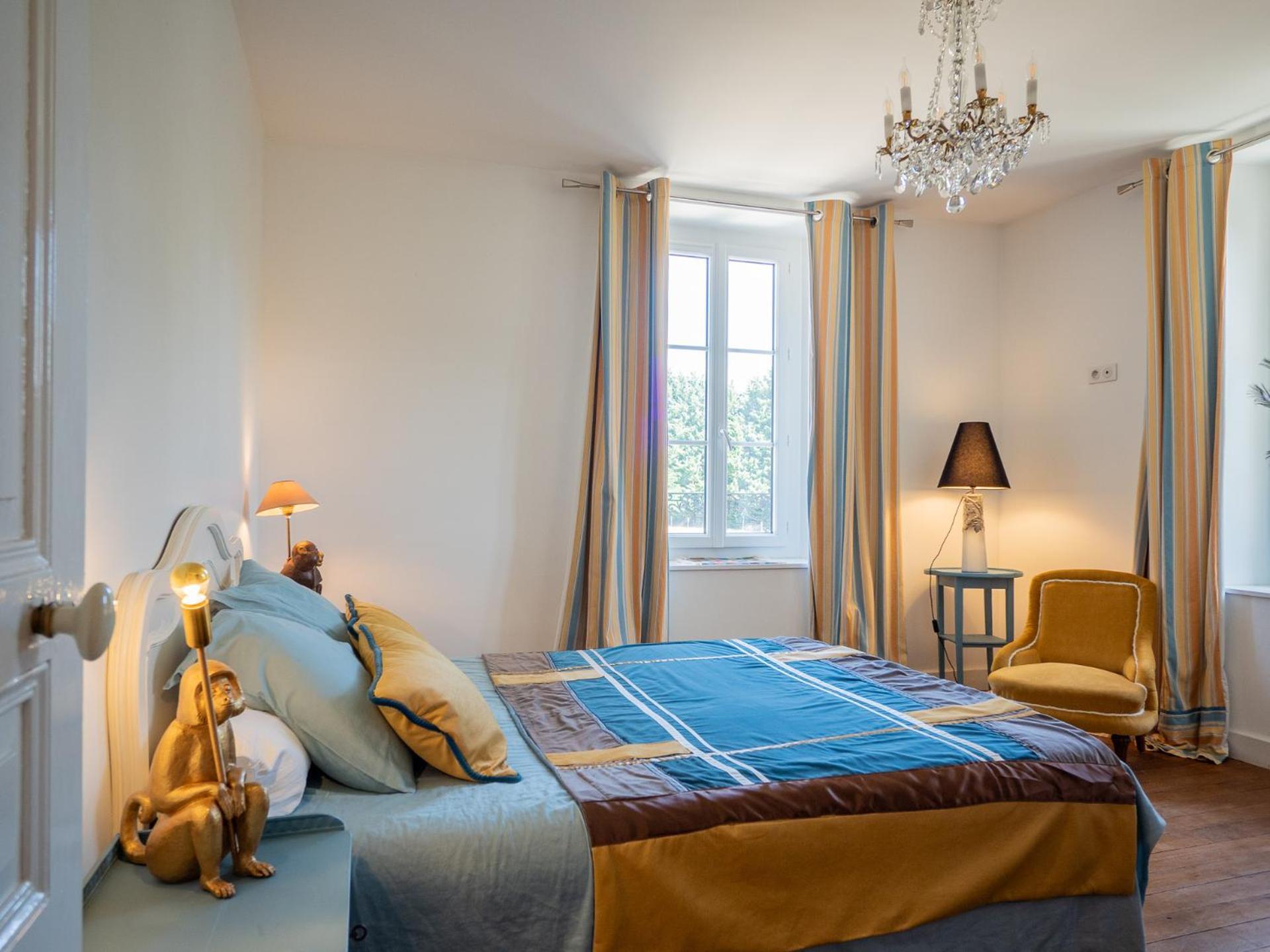 Manoir Du Val Fouzon - Beauval Bed and Breakfast La Vernelle Exteriör bild